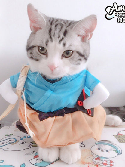 Quirky Graphic Pet Jumpsuit – Fun One-Piece Outfit for Dogs & Cats – view 5