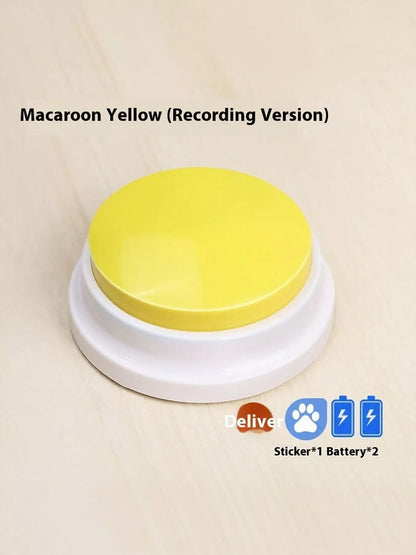 Recordable Talking Pet Sound Buttons – Electric Plastic Communication Buttons for Dogs & Cats – view 7