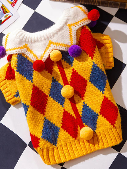 Ribbed Knit Pet Sweater – Cozy Warm Pullover for Dogs & Cats – view 8