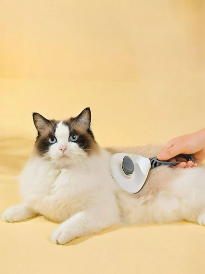 Self-Cleaning Slicker Pet Hair Remover Brush – view 2