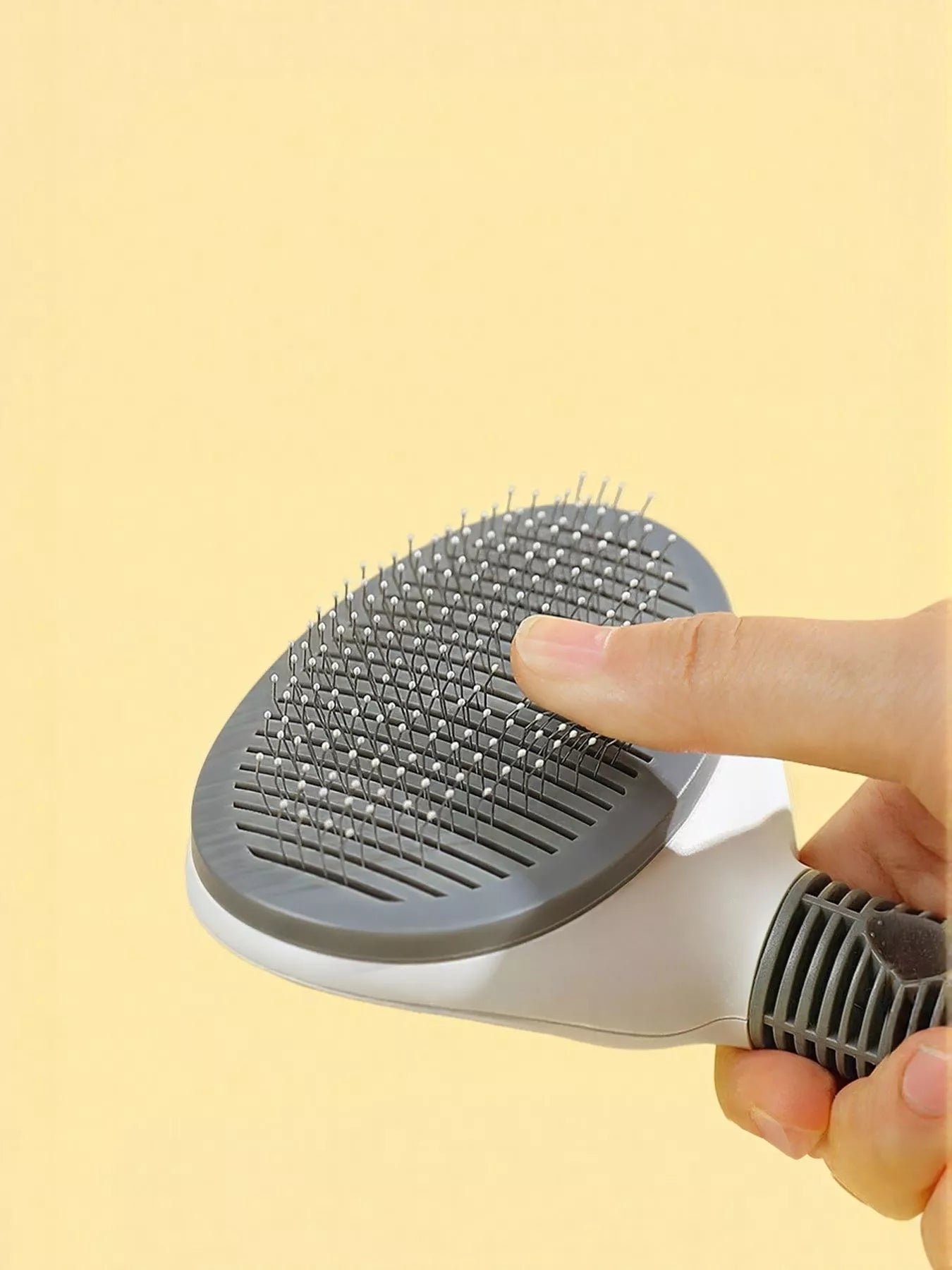 Self-Cleaning Slicker Pet Hair Remover Brush – view 4