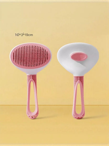 Self-Cleaning Slicker Pet Hair Remover Brush – view 9