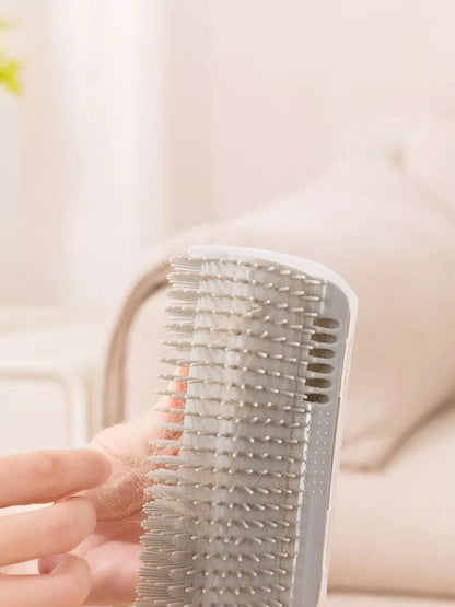 Self-Grooming Wall Corner Cat Brush and Hair Remover – view 7