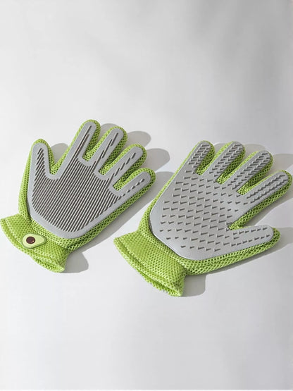 Silicone Touch Pet Grooming & Deshedding Glove – view 9