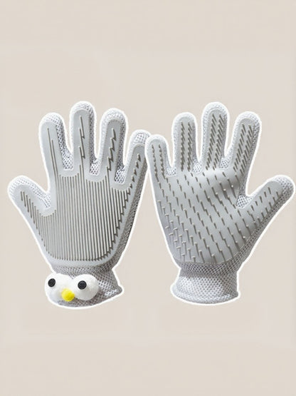 Silicone Touch Pet Hair Remover Grooming Glove – view 10