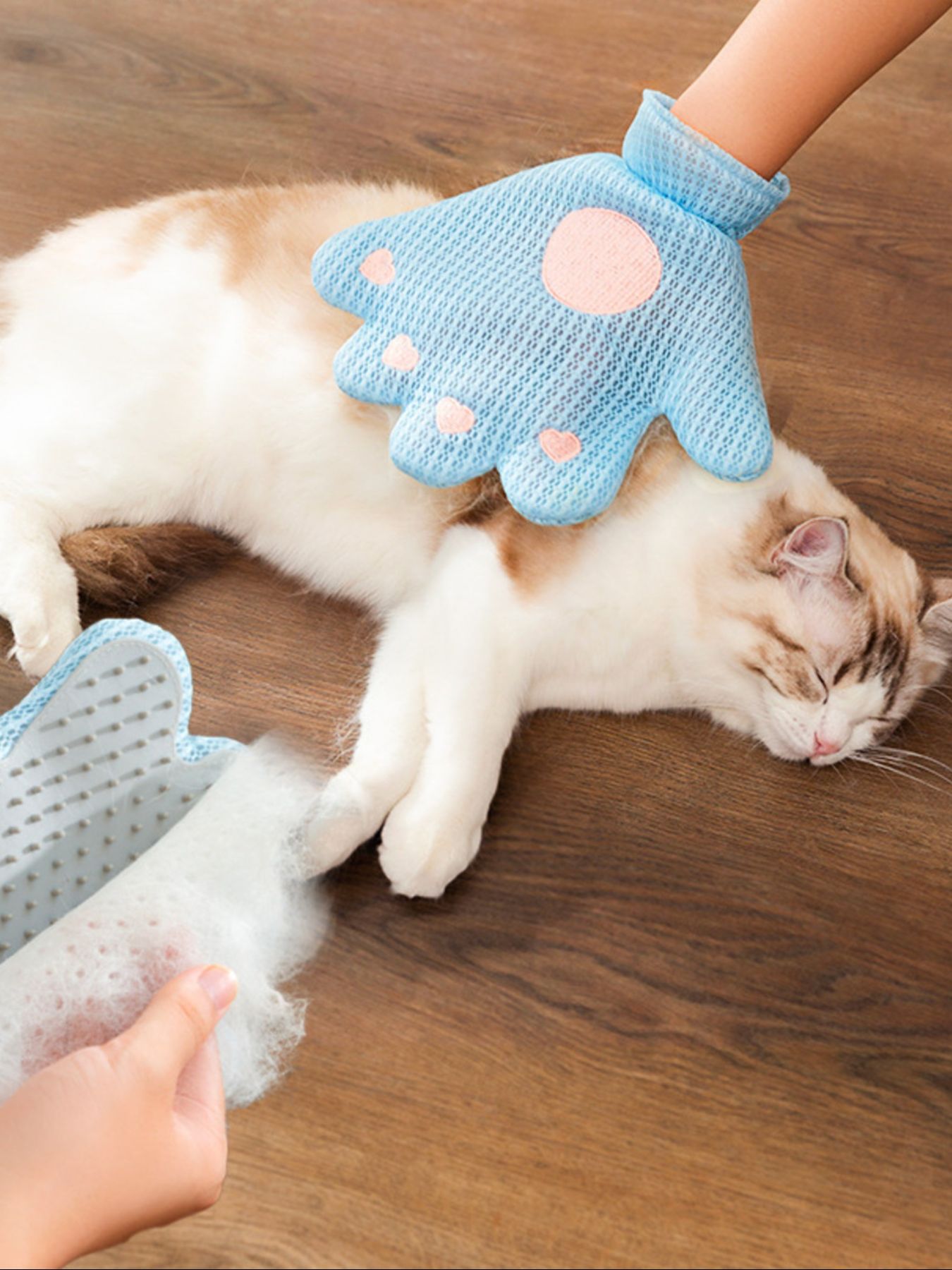 Silicone Touch Pet Hair Remover Grooming Glove – view 2