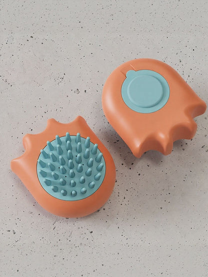 Soft ABS Pet Shower Brush – Silicone Bristle Bath & Massage Brush for Dogs & Cats – view 10