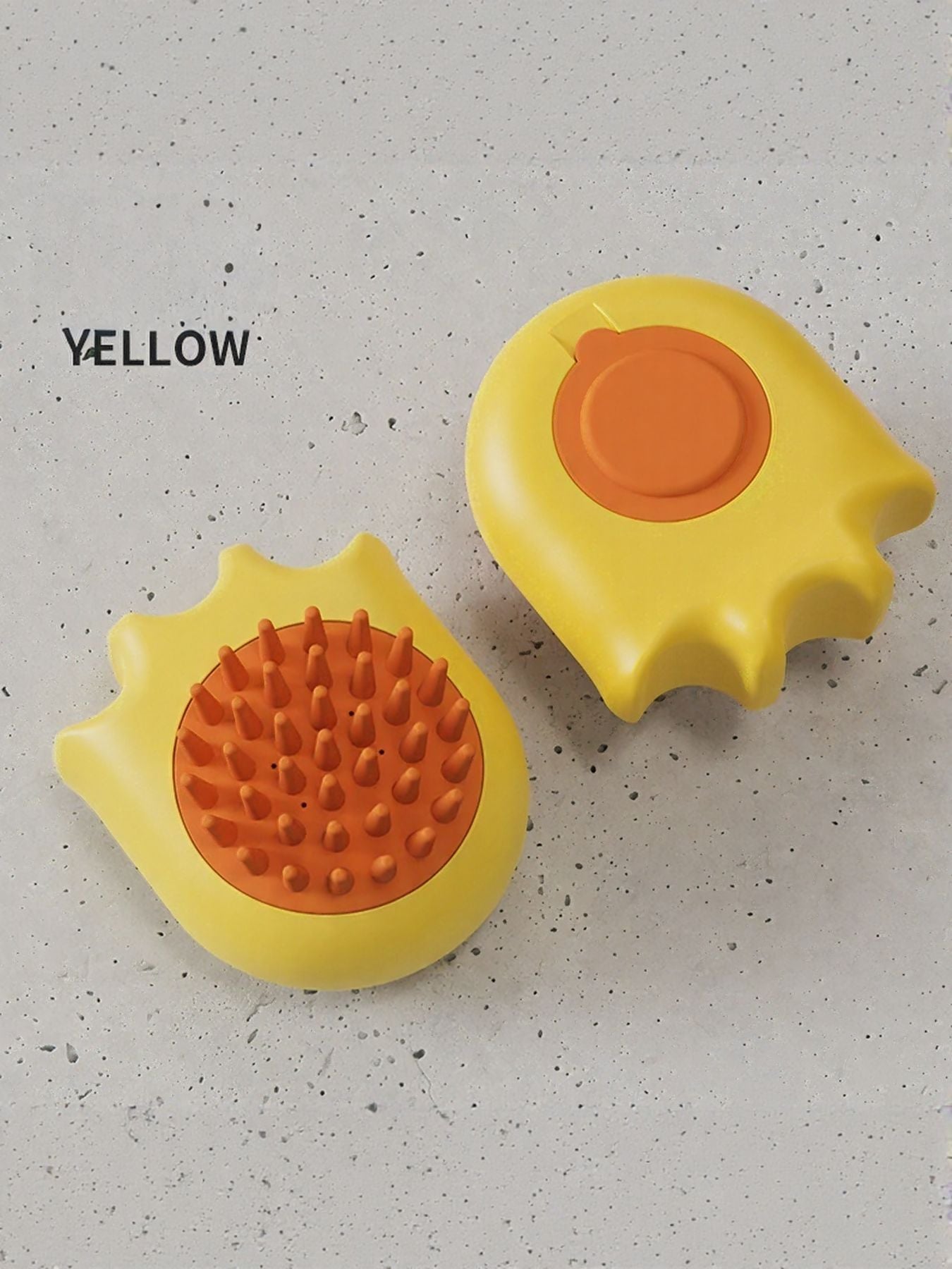 Soft ABS Pet Shower Brush – Silicone Bristle Bath & Massage Brush for Dogs & Cats – view 3