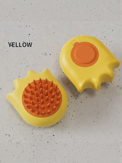 Soft ABS Pet Shower Brush – Silicone Bristle Bath & Massage Brush for Dogs & Cats – view 3