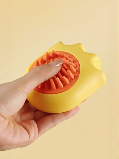 Soft ABS Pet Shower Brush – Silicone Bristle Bath & Massage Brush for Dogs & Cats – view 5