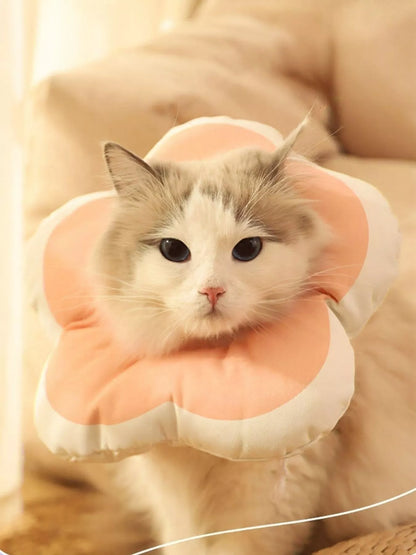 Soft Flower-Shaped Pet Recovery Collar – Comfortable Cone Alternative for Dogs & Cats – view 10