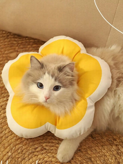 Soft Flower-Shaped Pet Recovery Collar – Comfortable Cone Alternative for Dogs & Cats – view 8