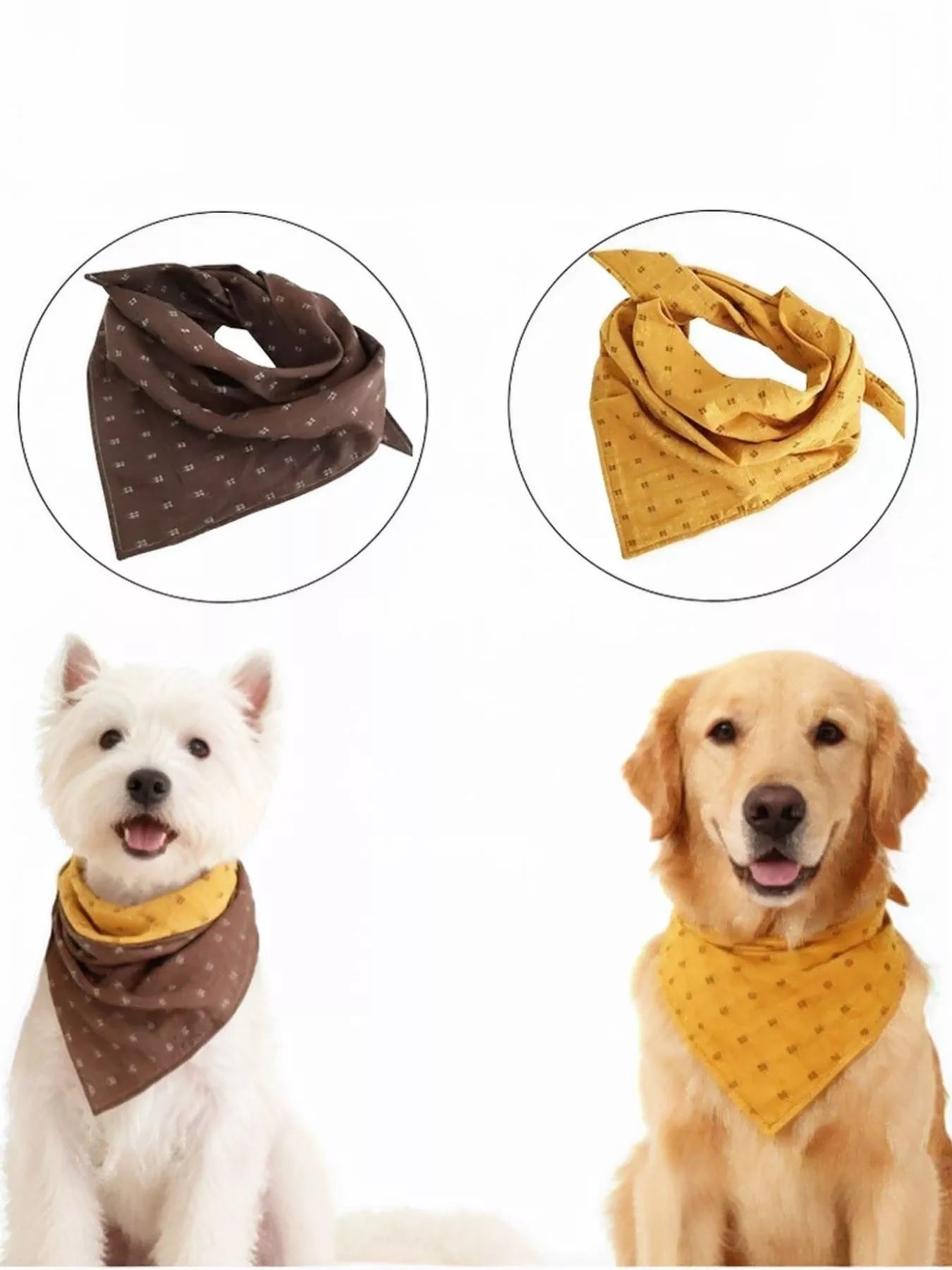 Soft Lightweight Pet Scarf – Stylish Neck Wrap for Dogs & Cats – view 11