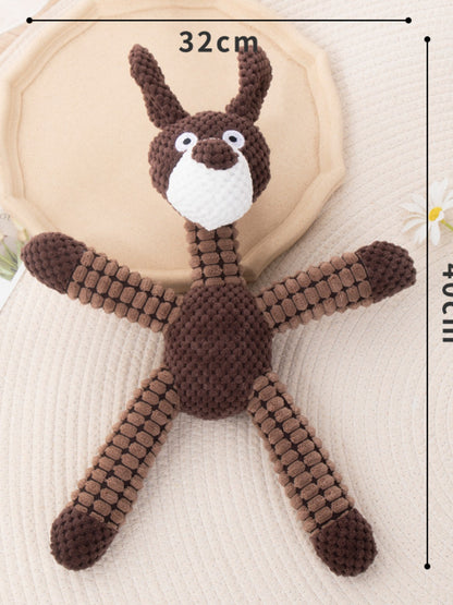 Soft Plush Animal Squeaky Pet Toy – view 12