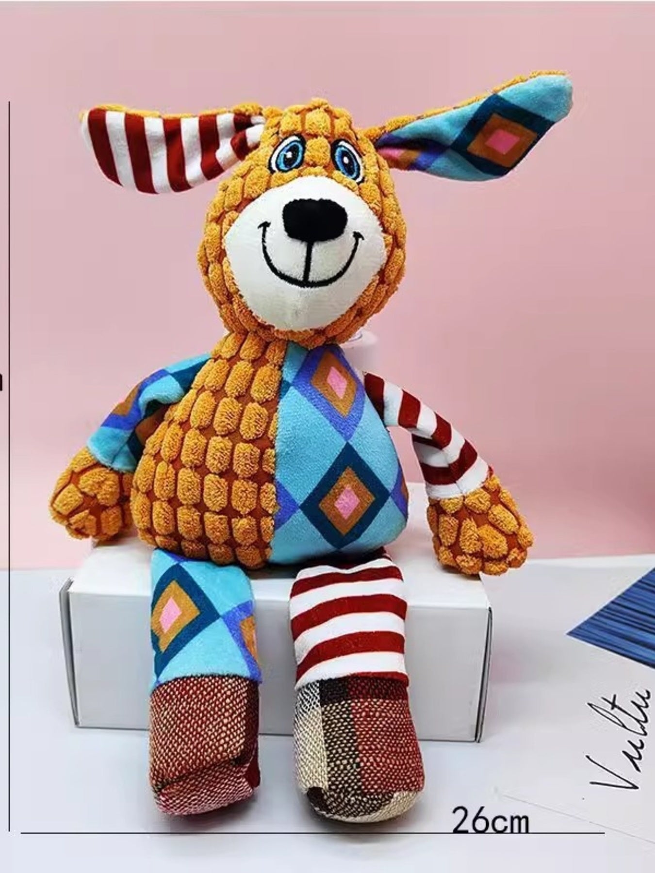 Soft Plush Animal Squeaky Pet Toy – view 9