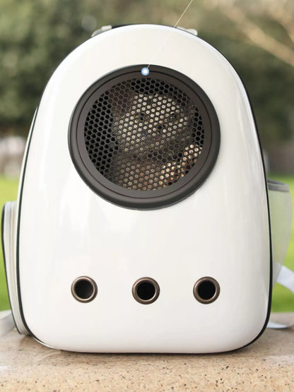 Space Capsule Transparent Pet Carrier Backpack – Large Bubble Window Backpack for Cats & Dogs – view 15