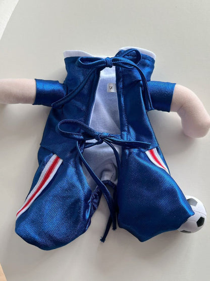 Sporty Number Print Pet Jumpsuit – One-Piece Dog & Cat Outfit – view 4