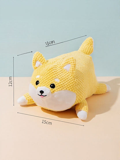 Squeaky Polyester Pet Plush Toy – Soft Interactive Toy for Dogs & Cats, S & L – view 5