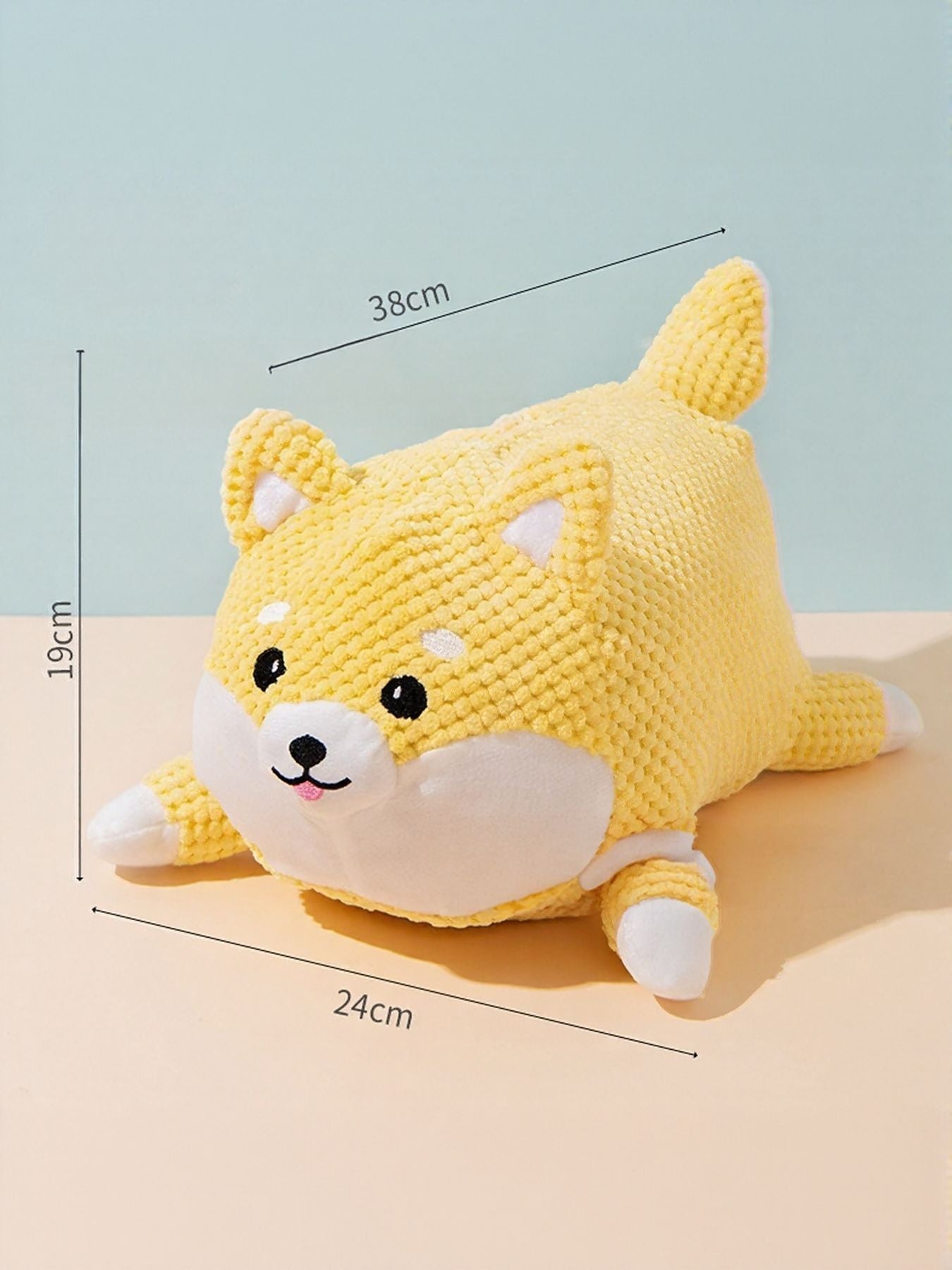 Squeaky Polyester Pet Plush Toy – Soft Interactive Toy for Dogs & Cats, S & L – view 6