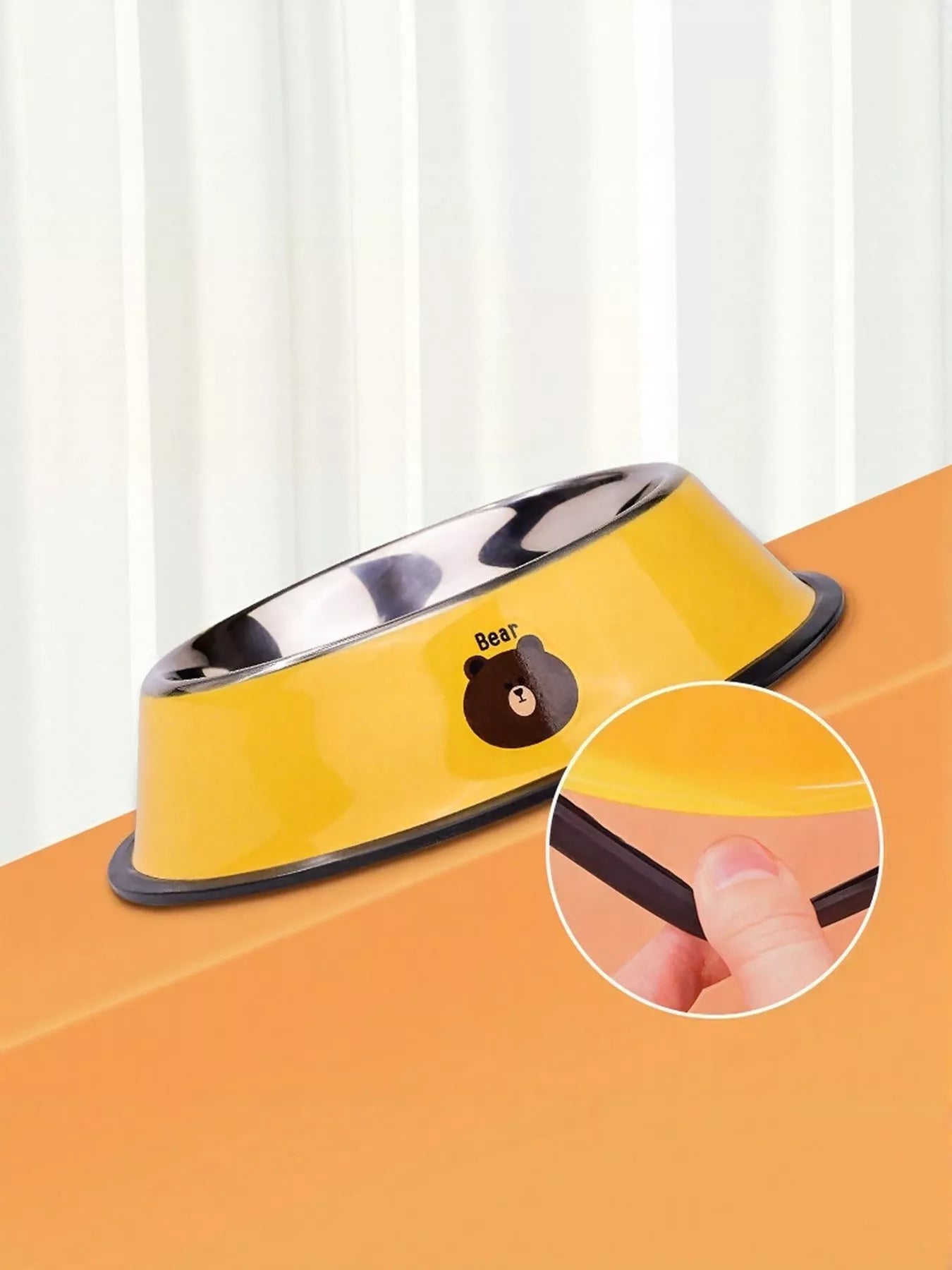 Stainless Steel Pet Bowl – Durable Food & Water Bowl for Dogs & Cats, M–3XL – view 5