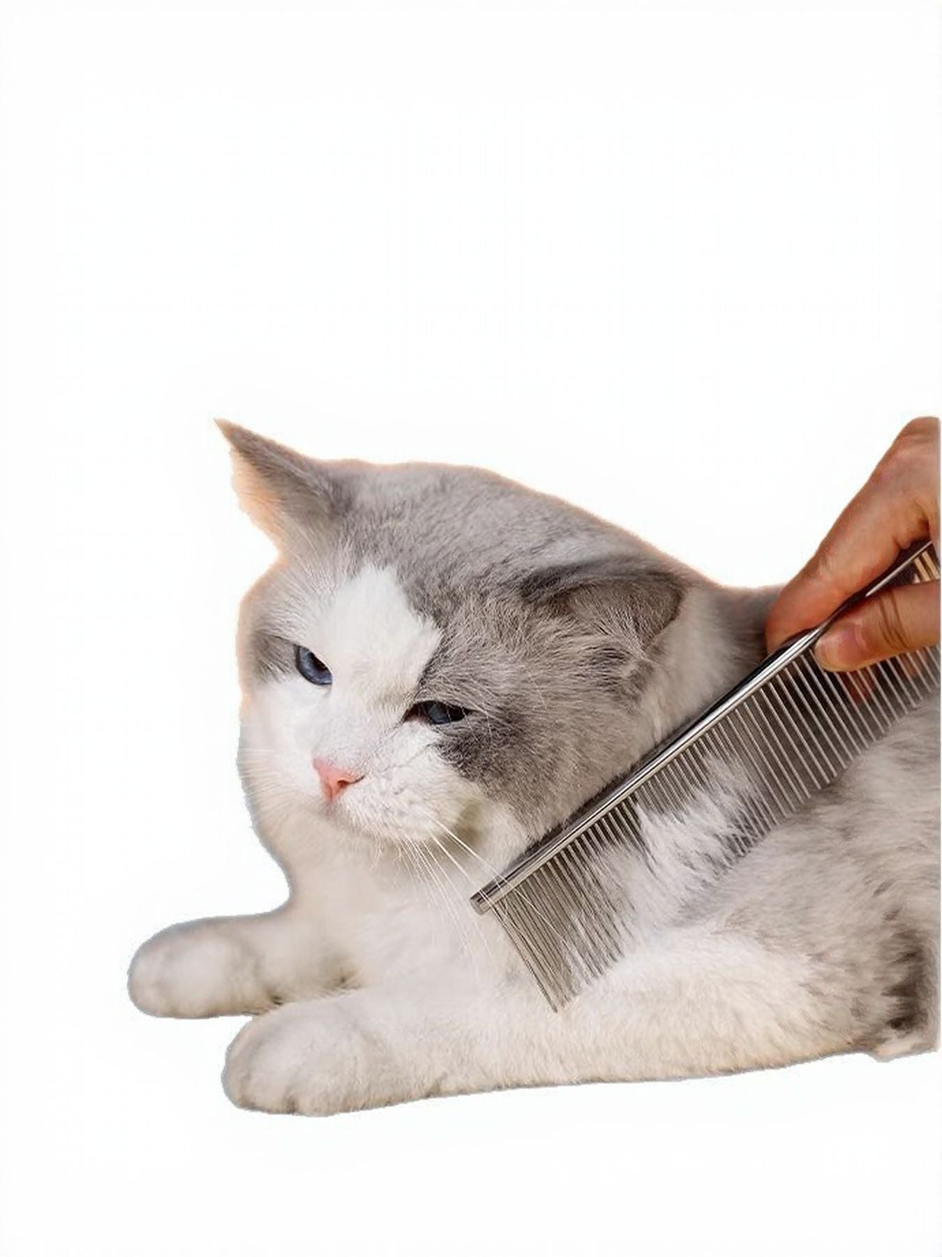 Stainless Steel Pet Grooming Comb for Hair Removal – view 2