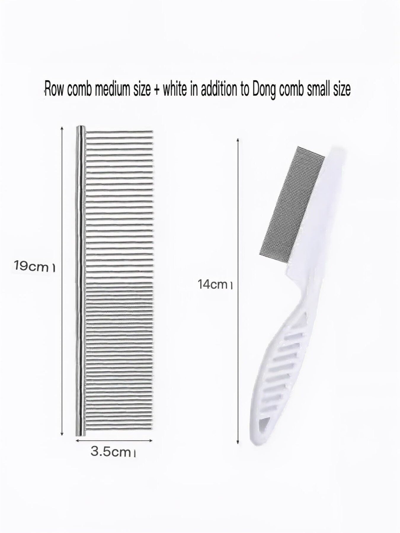 Stainless Steel Pet Grooming Comb for Hair Removal – view 7