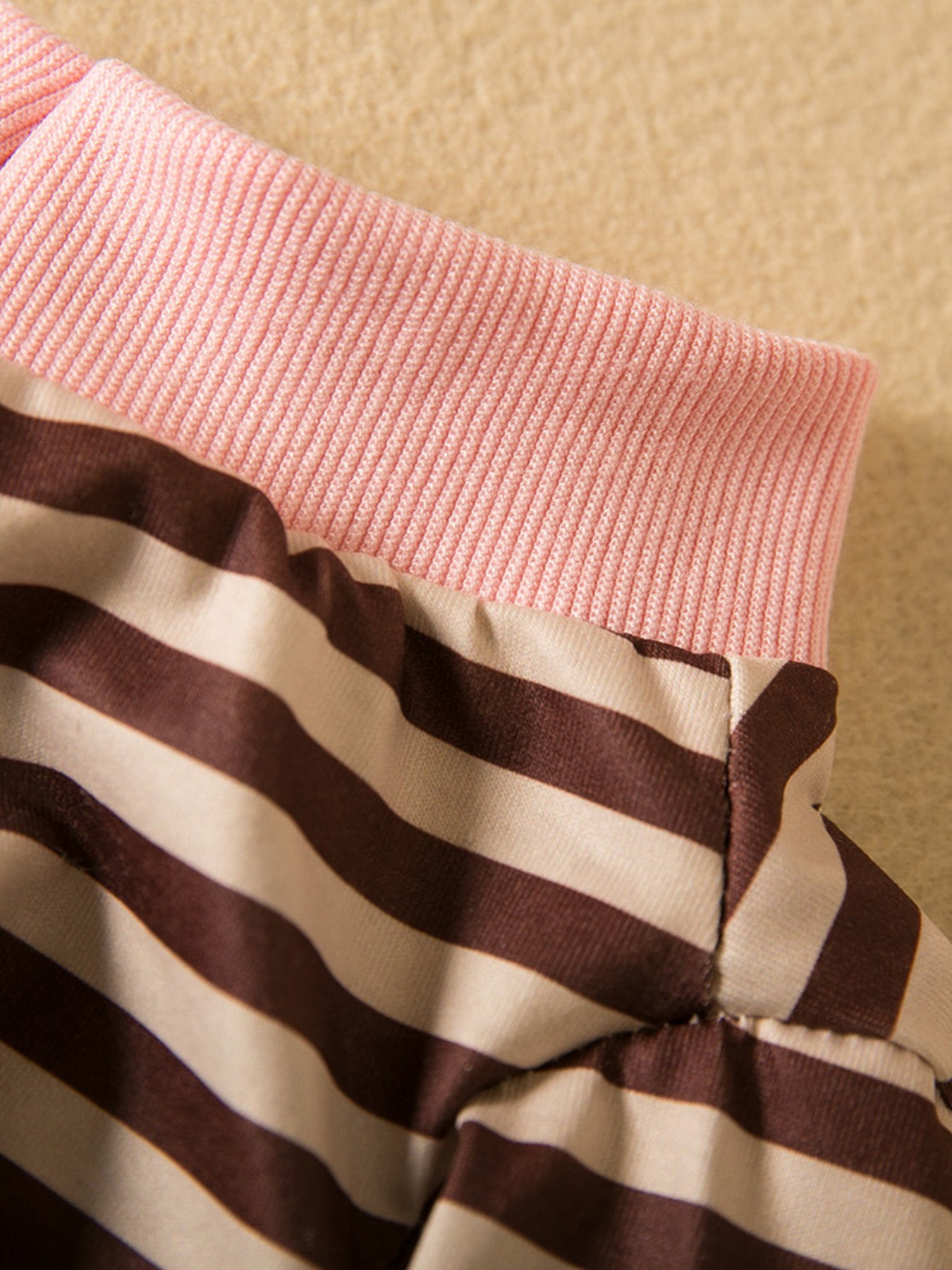 Striped Heart Patch Pet T-Shirt – Soft Stretch Polyester Top for Dogs & Cats – view 7