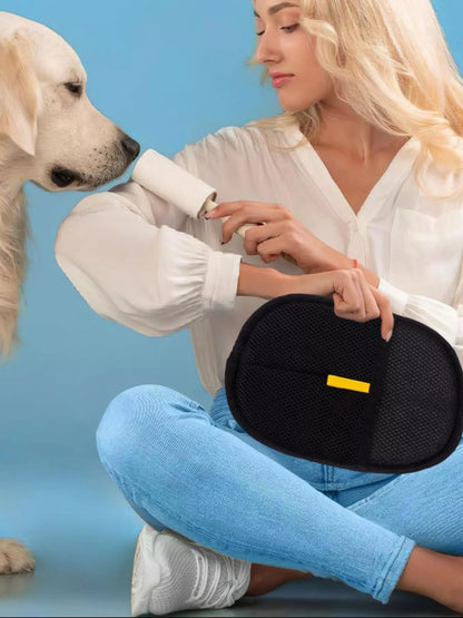 Washable Reusable Glove-Shaped Pet Hair Remover – Grooming Mitt for Dogs & Cats – view 7