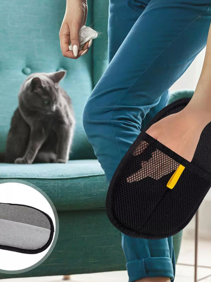 Washable Reusable Glove-Shaped Pet Hair Remover – Grooming Mitt for Dogs & Cats – view 8