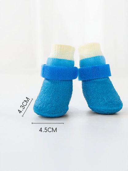 Waterproof Anti-Slip Dog Boots – Scratch-Resistant Paw Protector Shoes, 4-Pack – view 3
